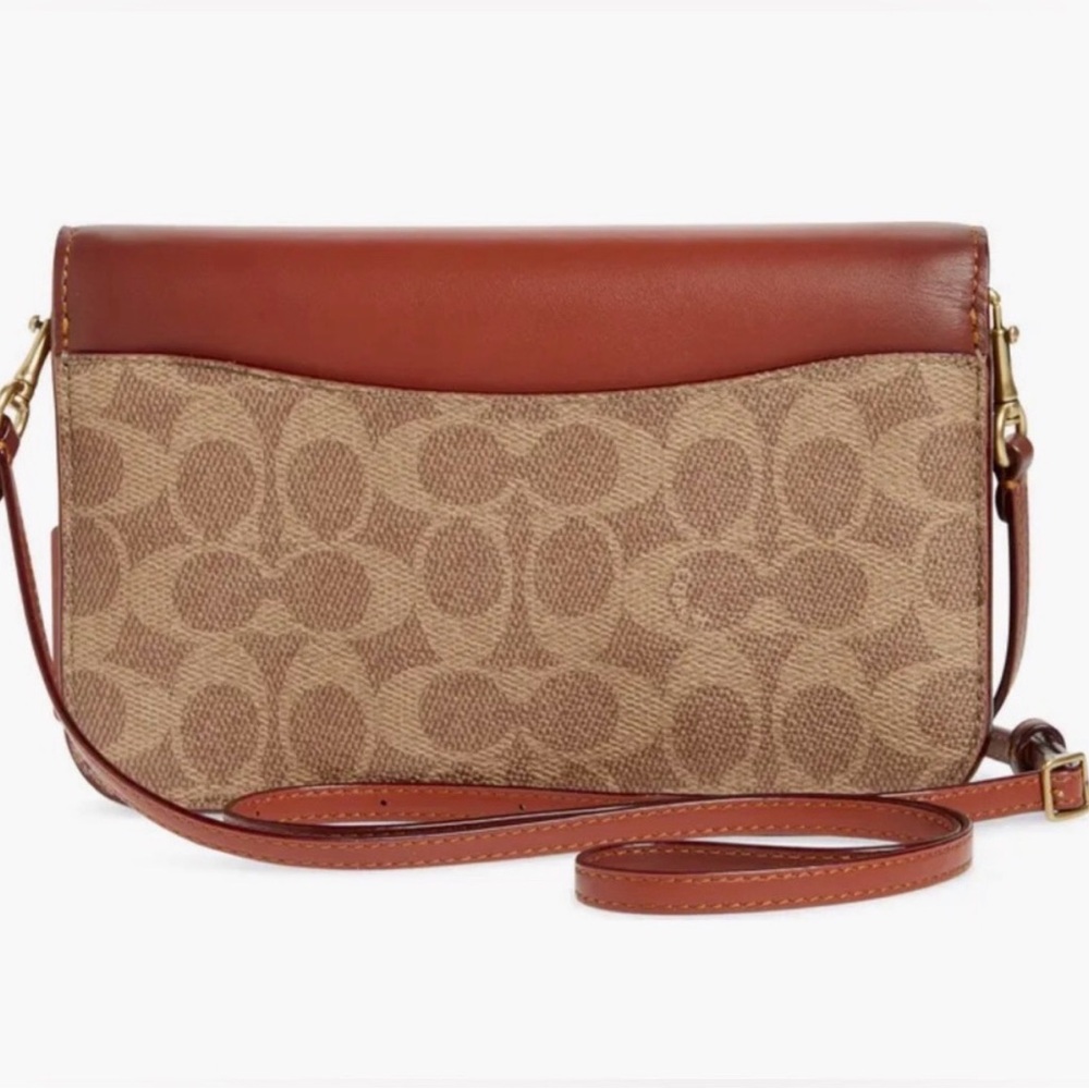 Coach Women's Hayden Crossbody in Signature Canvas Tan NWOT - Picture 6 of 14